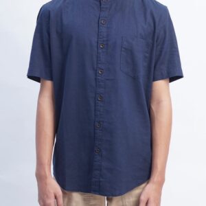 shanghai collar shirt short sleeve